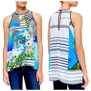 Clover Canyon Corfu Swirl print tank